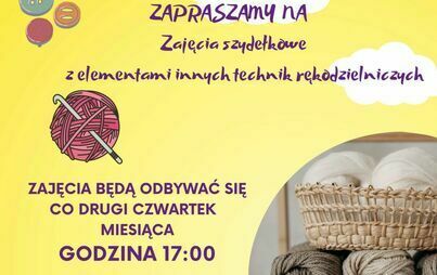 Zdjęcie do W październiku ruszają zajęcia z szydełkowania