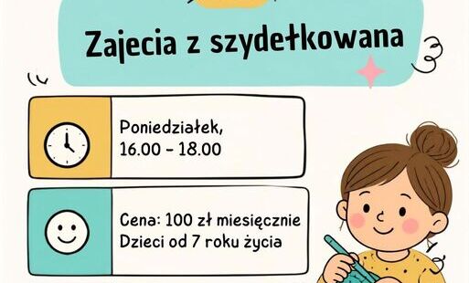 Zajecia szydełkowania od 7 roku życia