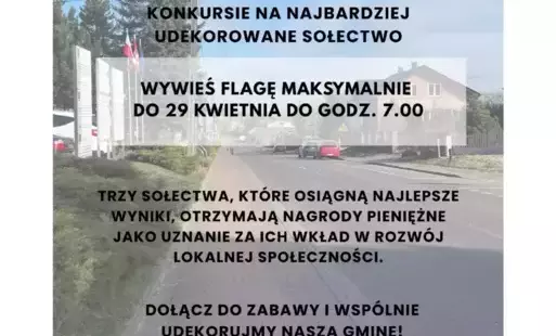 KONKURS SOŁECTWA GMINY LIPIE W KOLORACH POLSKI 